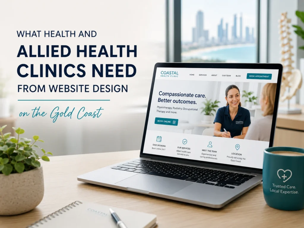 Health and Allied Health Clinics Website Design