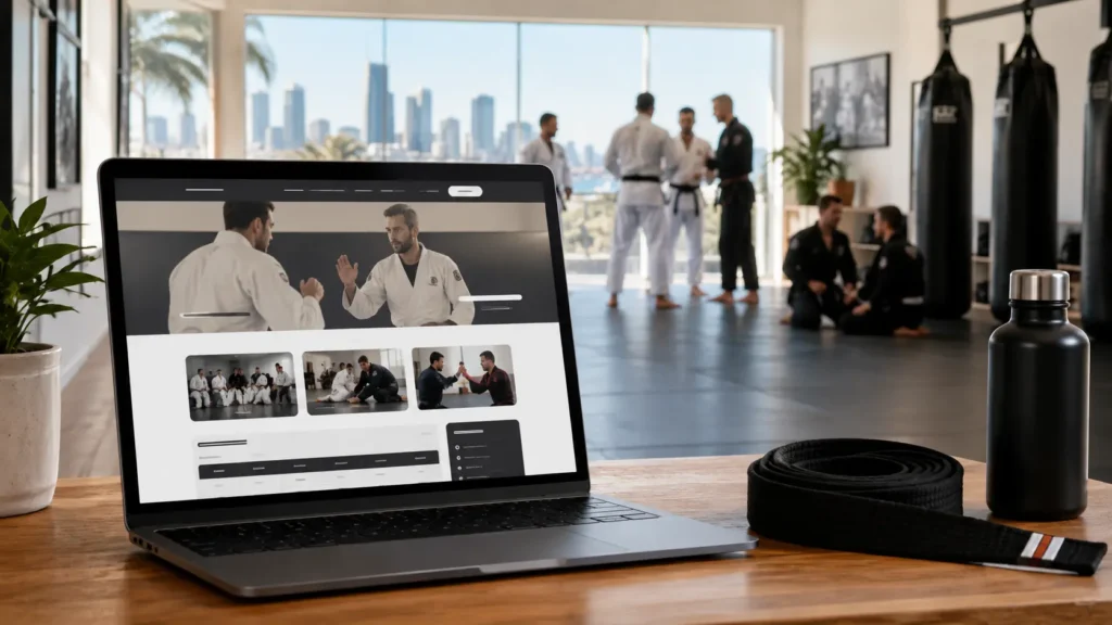 Martial Arts Website Design for Gold Coast Training Centres