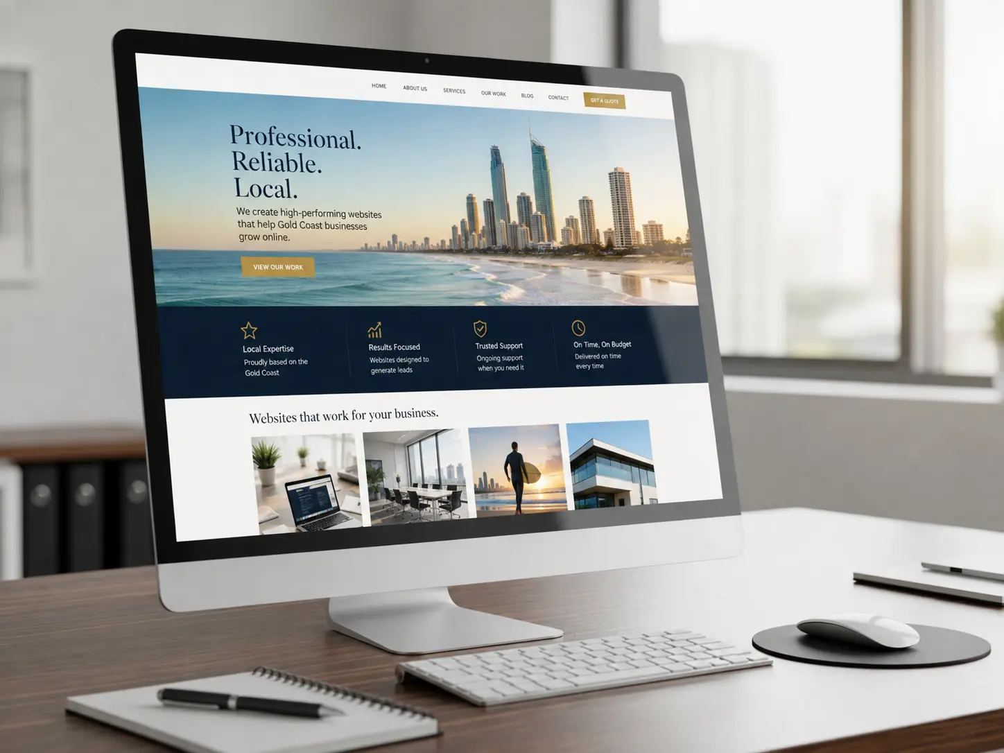 Professional Website is Important for Gold Coast Businesses